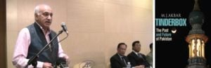 M J Akbar At The Launch of Tinderbox The Past and Future of Pakistan