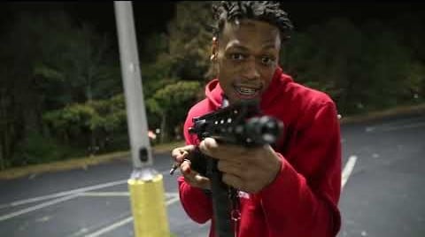 MK Slatt in a still from the song Demon Slacker