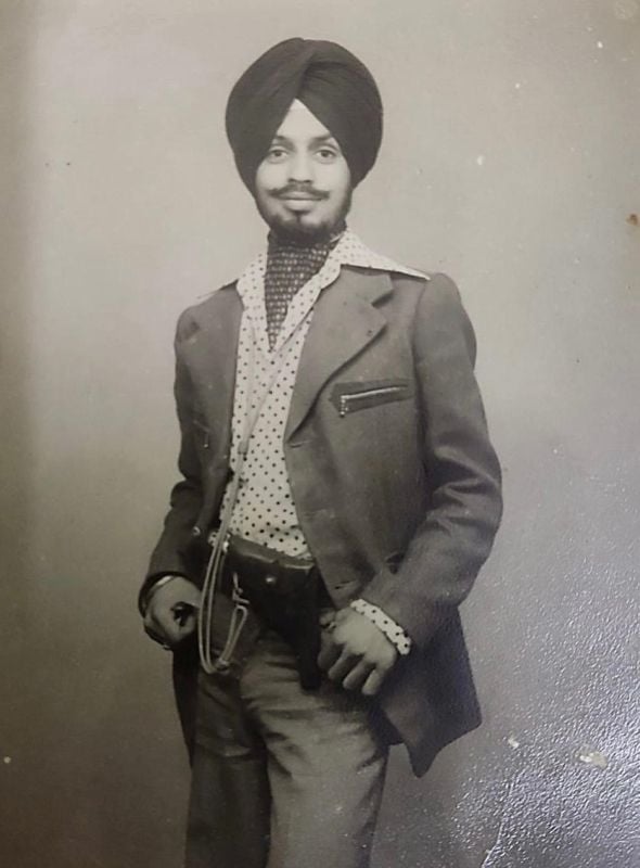 MS Bitta during his younger days