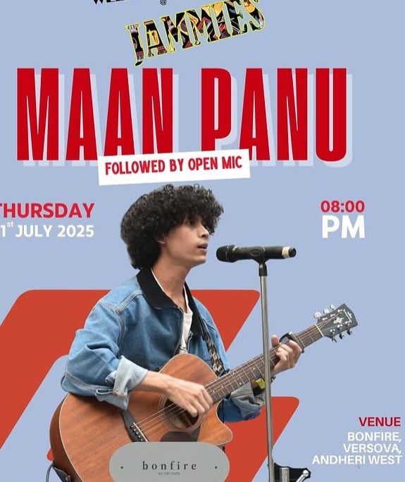 Maan Panu on the invitation of a live music show
