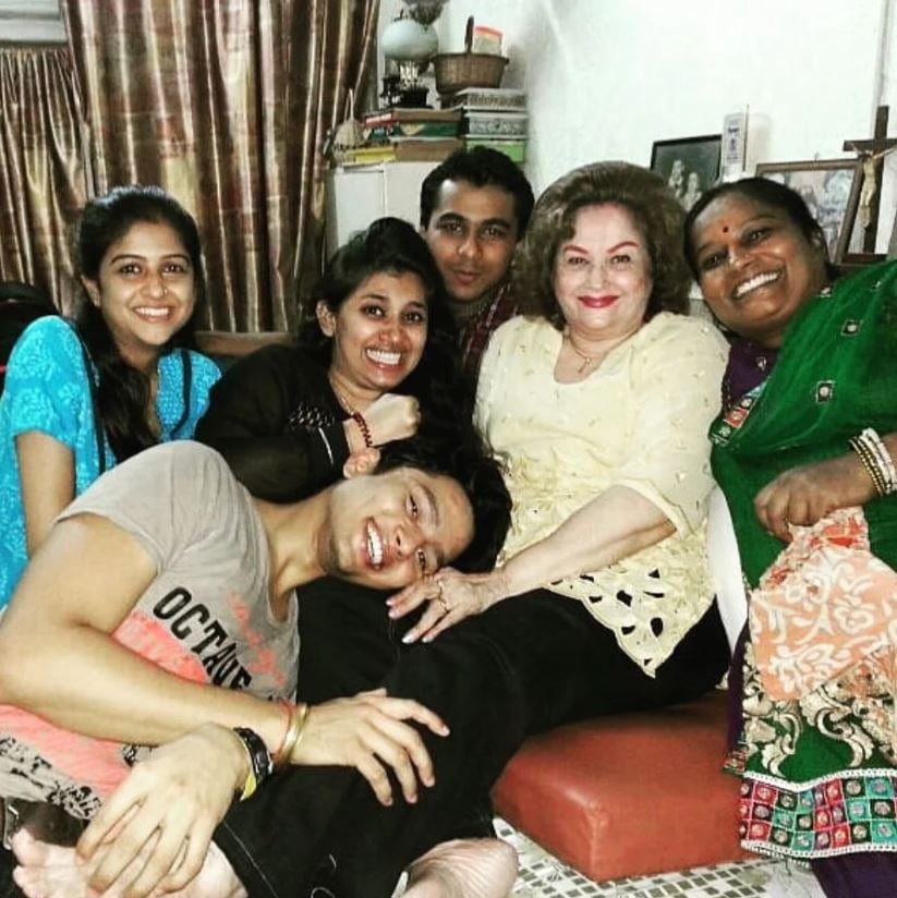 Madhumati with her students