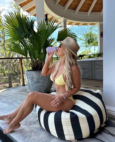 Madison LeCroy during her vacation