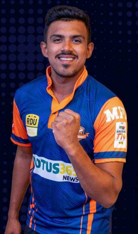 Maheesh Theekshana in Samp Army