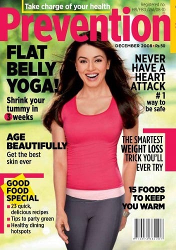 Mahima Chaudhary featured on a magazine cover