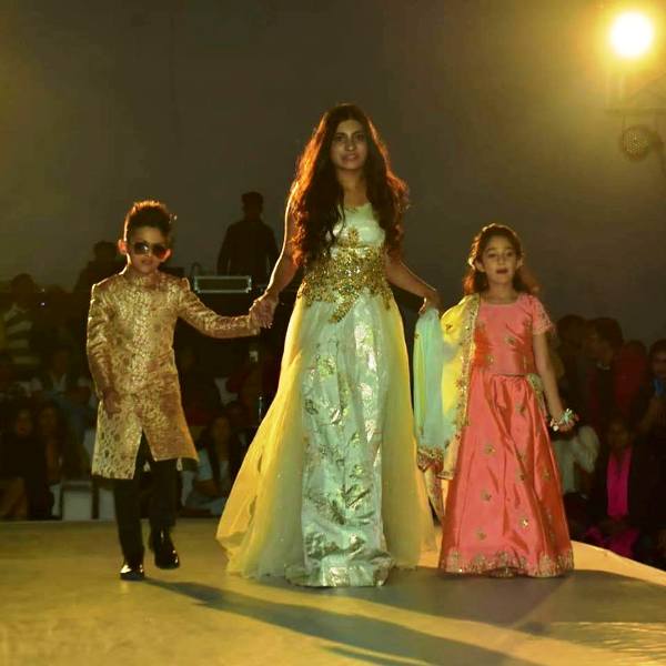 Maisha Dixit Walking on the Ramp