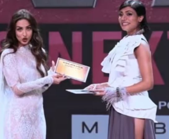 Malaika Khan announced Urvi Shetty as the winner of India