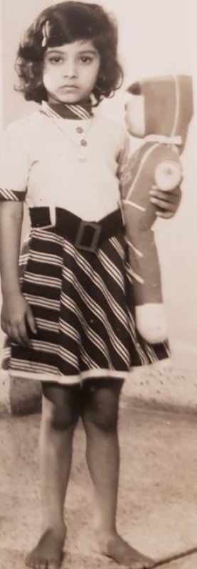 Malashri as a child artist