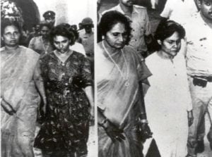 Maldivian Lady Officers Arrested in the ISRO espionage Case; Mariam Rasheeda (Left) and Fauzia Hassan (Right)