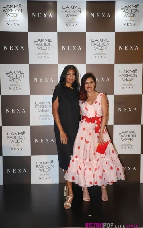Malini Agarwal at the Lakme Fashion Week