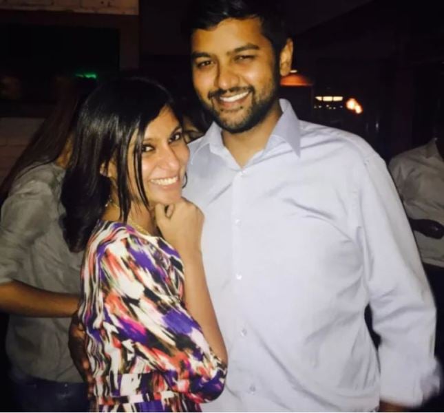 Malini Agarwal with Nowshad at the Friday Club