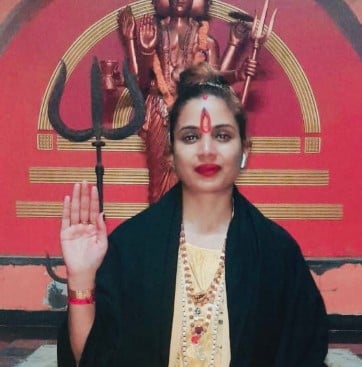 Mallika Rajput in Lord Shiva disguise