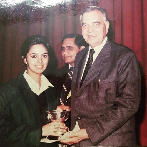 Mallika Sherawat during her school days