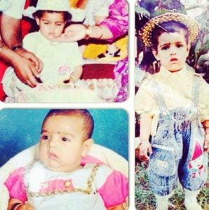 Malvi Malhotra- Childhood Pictures