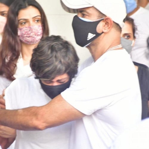 Mandira Bedi at Raj Kaushal