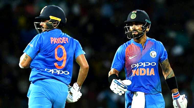 Manish Pandey with Virat Kohli