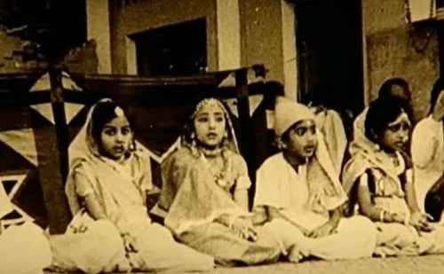 Manisha Koirala in her school