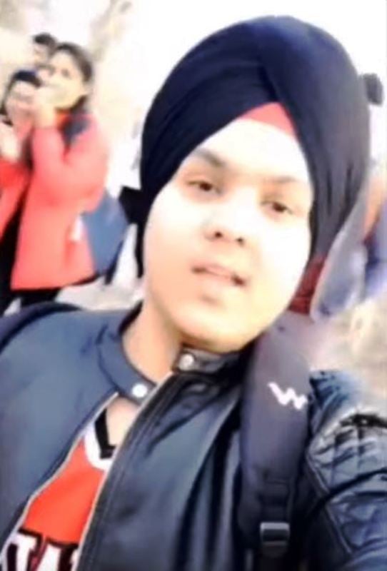 Manmeet Singh in a still from his viral video