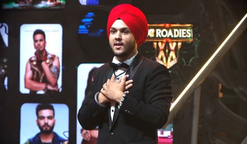 Manmeet Singh in a still from the reality show 