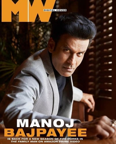 Manoj Bajpayee featured on the cover of Man
