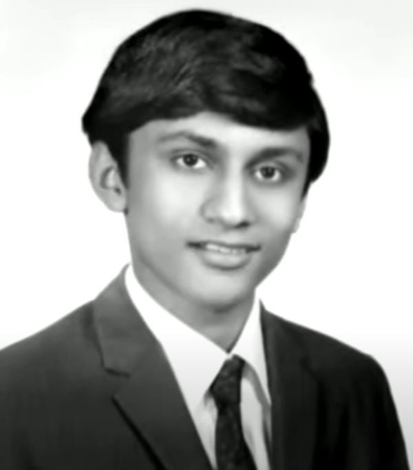 Manoj Bhargava in his teenage years