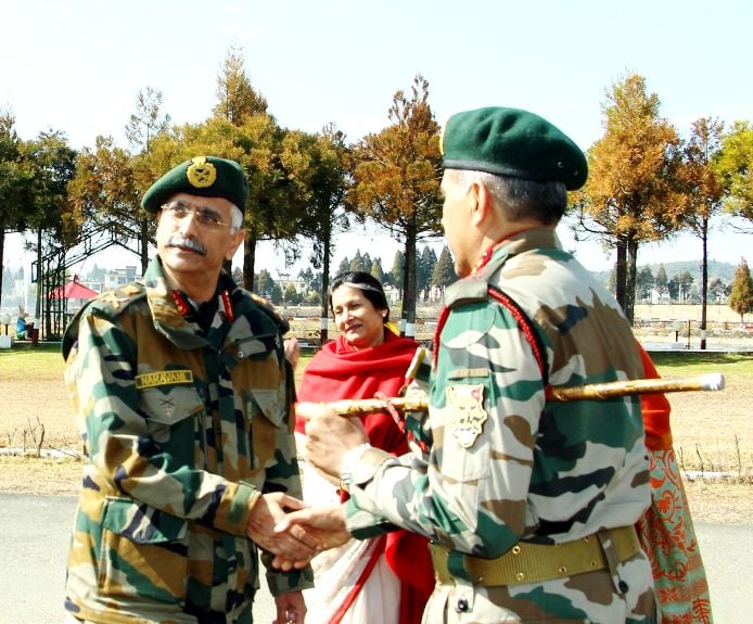Manoj Mukund Naravane in Myanmar