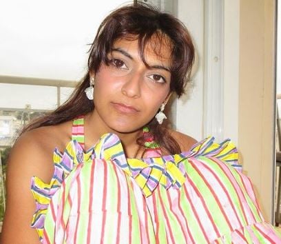 Mansi Maheshwari when she was studying in NIFT Delhi