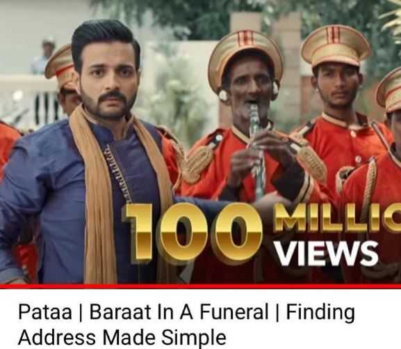 Manyuu Doshi makes ads through his Kaka Creative Company (KCC) for YouTube channel Pataa