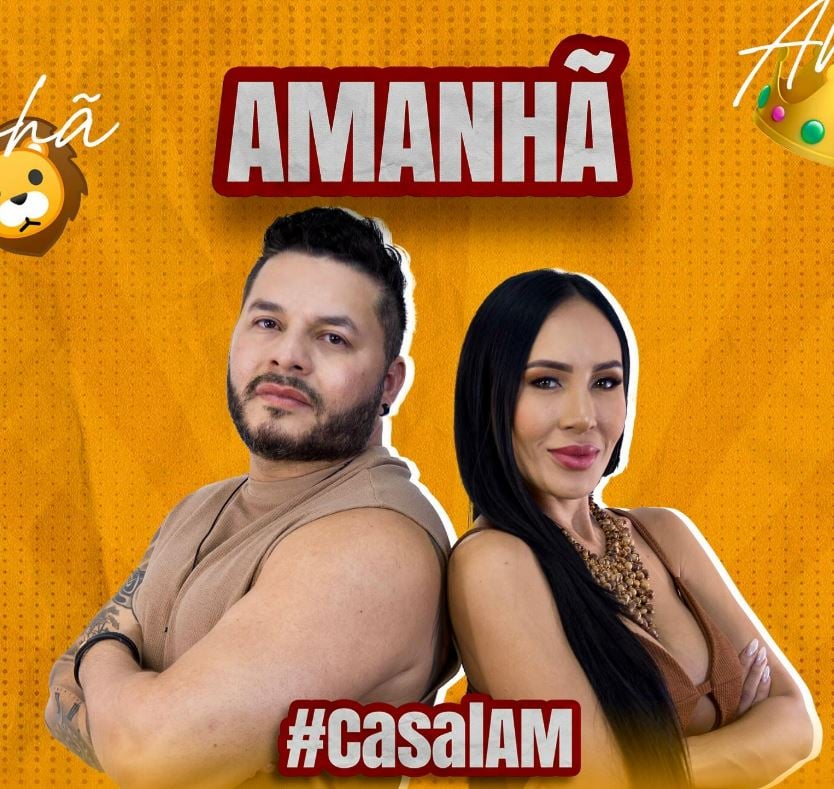 Marcelo Prata and his wife as contestants of Big Brother Brasil 25