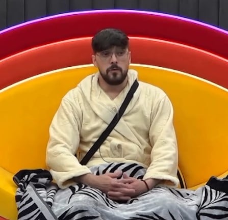 Mario Todorov in a still from the reality television show Big Brother Bulgaria Season 6 (2024)