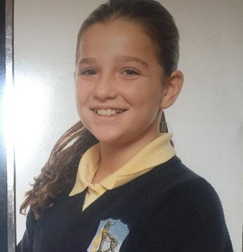 Marisa Abela during her school days