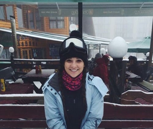 Marisa Abela during her vacation