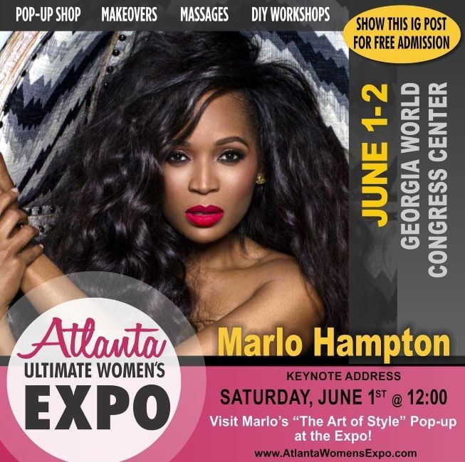 Marlo Hampton on the poster of Atlanta Ultimate Women