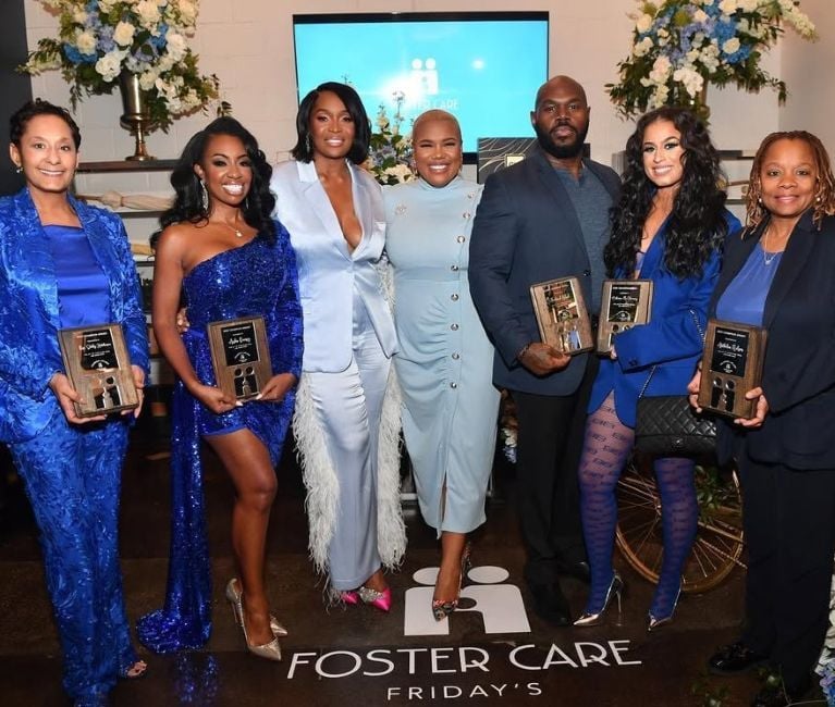 Marlo Hampton with the Foster Care Friday