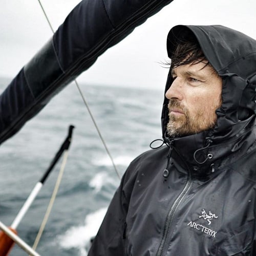 Martin Henderson during his vacation