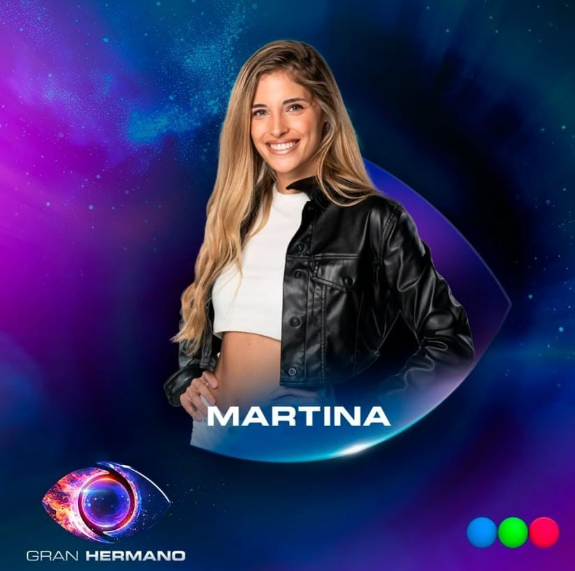 Martina Pereyra as a contestant of Gran Hermano Argentina 12
