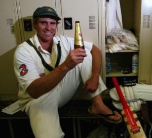 Matthew Hayden Drinking Alcohol