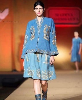 Medha Rana during the early years of her modelling career