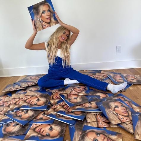 Megan Moroney with the Am I Okay Album