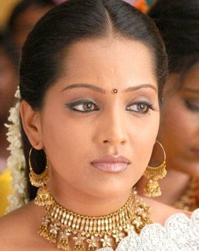 Meghna Naidu in a still from the film Vaitheeswaran