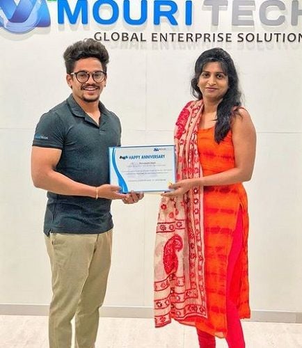 Mehaboob Shaikh at His Office