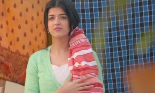 Mehak Manwani on the poster of the 2020 film Door Ke Darshan