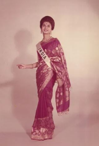 Meher Castelino in her young age