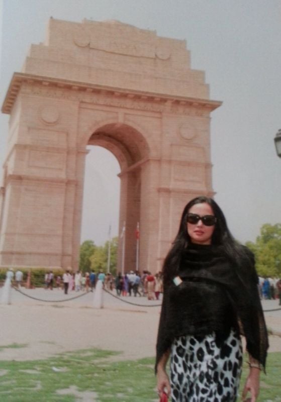 Meher Tarar During Her First Ever Visit To India