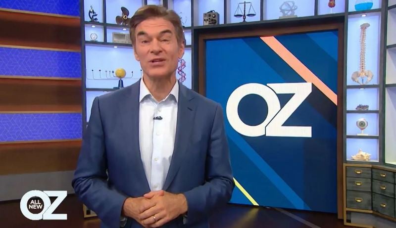 Mehmet Oz while hosting 