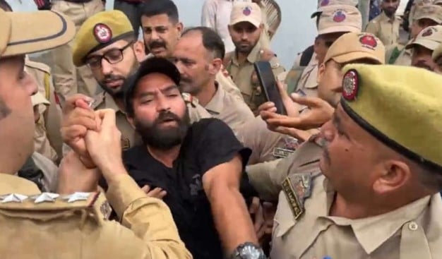 Mehraj Malik, when he was detained under the Public Safety Act (PSA)