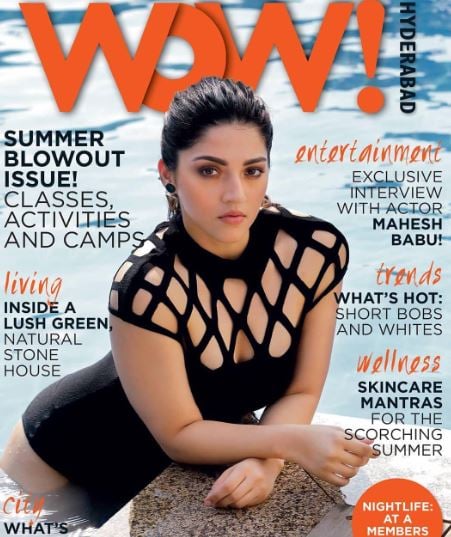 Mehreen Pirzadaa featured on the cover of Wow magazine