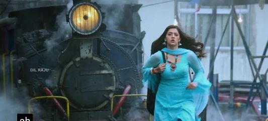 Mehreen Pirzadaa in a scene from the film Raja The Great