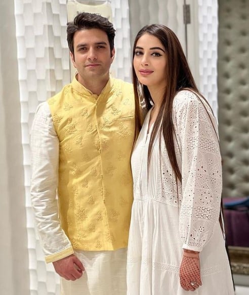 Mehreen Qazi on her engagement day