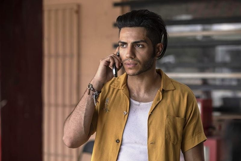 Mena Massoud as Ethan Hart in a still from the series 