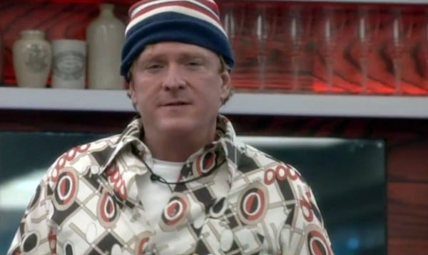 Michael Madsen in a still from the reality show Celebrity Big Brother